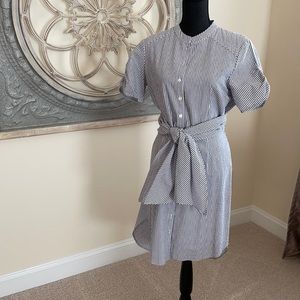 Neiman Marcus seersucker dress.